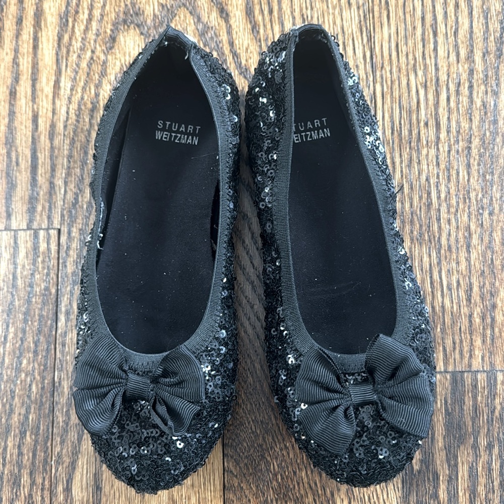 Stuart Weitzman sequined ballet flats